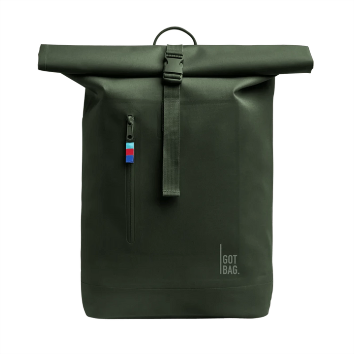 GOT BAG ALGAE Recycled Rolltop Lite Backpack