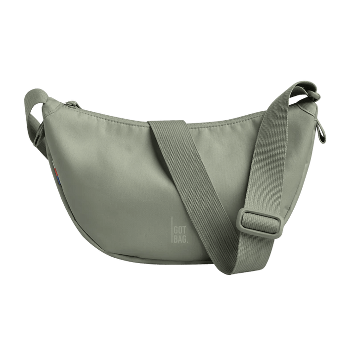 Moon Bag Small, Made of Ocean Plastic - Sustainable Travel Case, 100% Recycled Plastic, Water Resistant