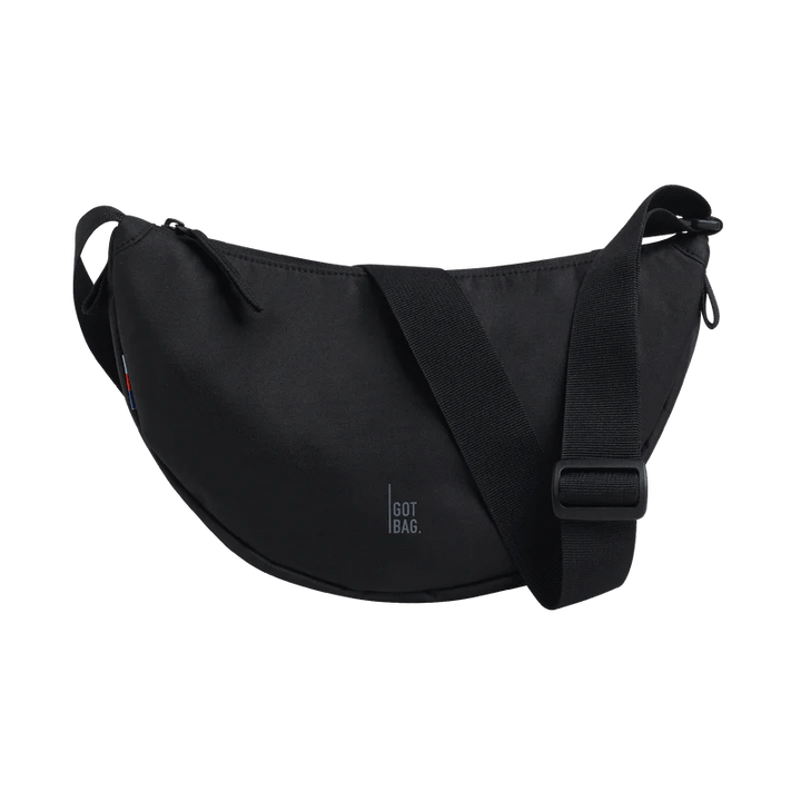 Moon Bag Small, Made of Ocean Plastic - Sustainable Travel Case, 100% Recycled Plastic, Water Resistant