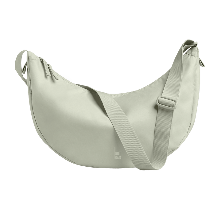 GOT BAG Moon Bag Large, Made of Ocean Plastic - Sustainable Travel Case, 100% Recycled Plastic, Water Resistant