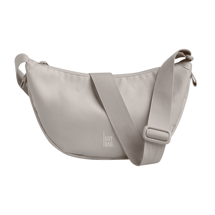 GOT BAG Moon Bag Small, Made of Ocean Plastic - Sustainable Travel Case, 100% Recycled Plastic, Water Resistant