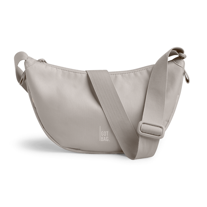 GOT BAG Moon Bag Small, Made of Ocean Plastic - Sustainable Travel Case, 100% Recycled Plastic, Water Resistant