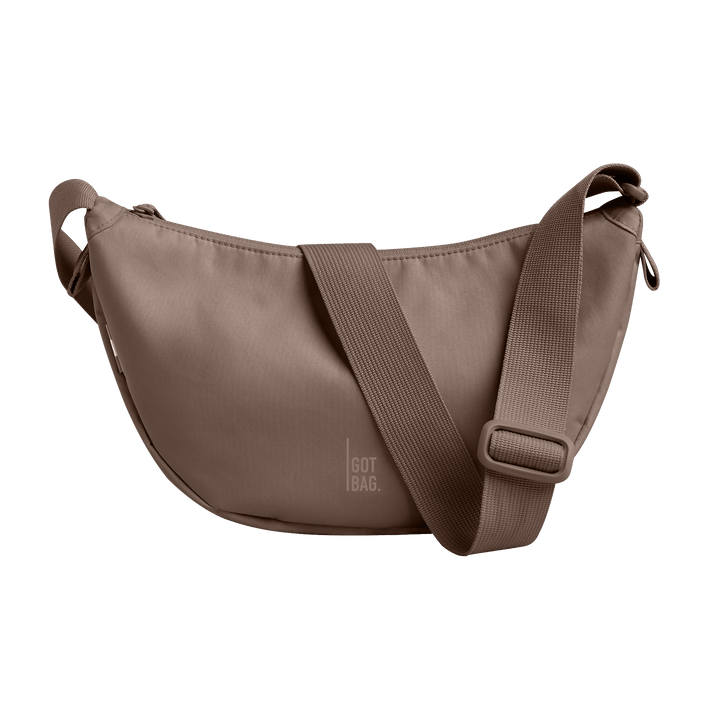 GOT BAG Moon Bag Small, Made of Ocean Plastic - Sustainable Travel Case, 100% Recycled Plastic, Water Resistant