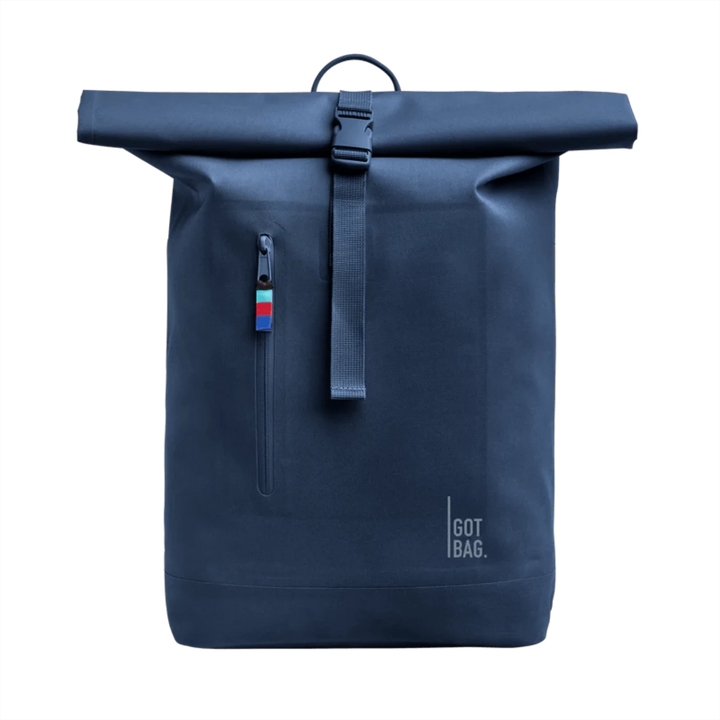 GOT BAG OCEAN BLUE Recycled Rolltop Lite Backpack