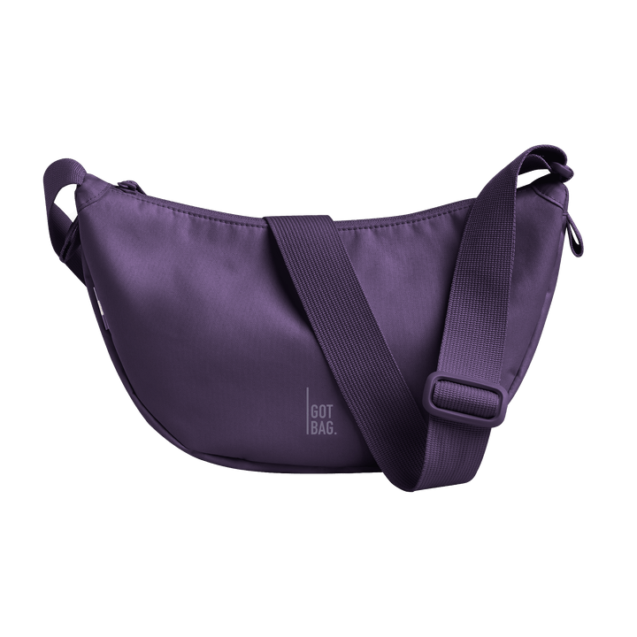 GOT BAG ocean dusk monochrome Moon Bag Small, Made of Ocean Plastic - Sustainable Travel Case, 100% Recycled Plastic, Water Resistant