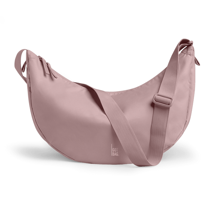 GOT BAG red sand monochrome Moon Bag Large, Made of Ocean Plastic - Sustainable Travel Case, 100% Recycled Plastic, Water Resistant