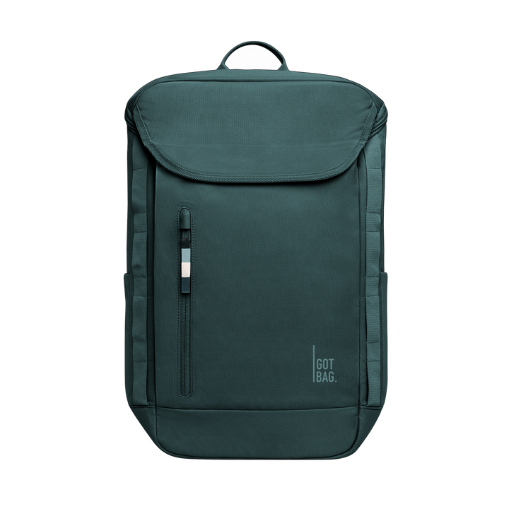 GOT BAG sea teal monochrome Pro Pack Backpack, Recycled Ocean Impact Plastic