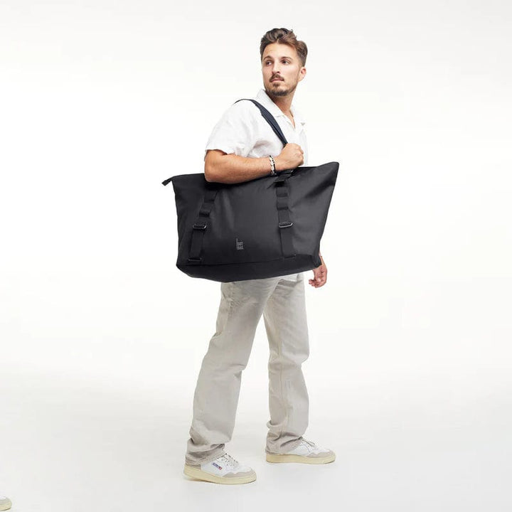 Tote Bag Large, Made of Ocean Plastic - Sustainable Travel Case, 100% Recycled Plastic, Water Resistant