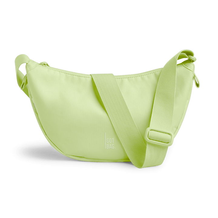 GOT BAG wrasse monochrome Moon Bag Small, Made of Ocean Plastic - Sustainable Travel Case, 100% Recycled Plastic, Water Resistant