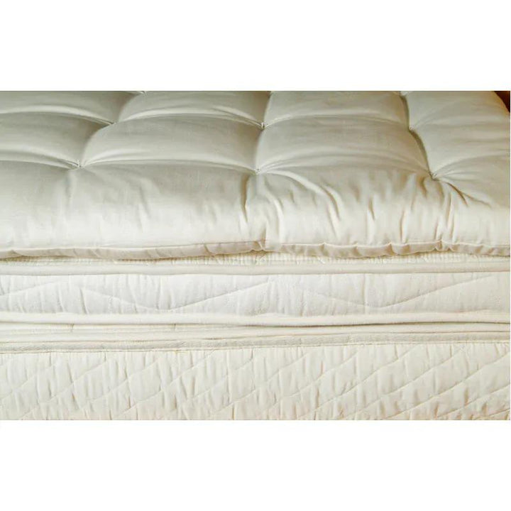 Holy Lamb Organics Quilted Wool Mattress Topper