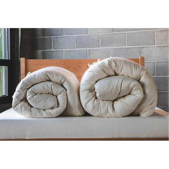 Holy Lamb Organics Quilted Wool Mattress Topper