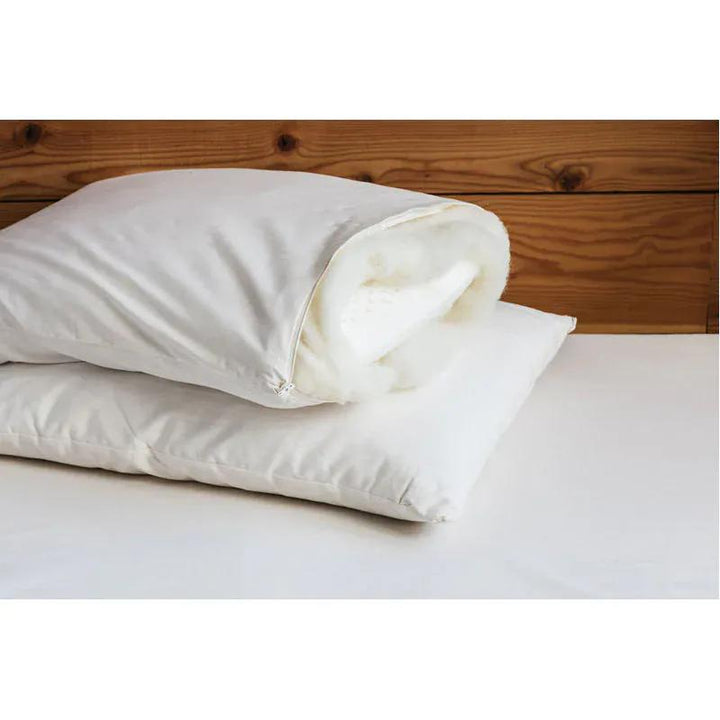 Holy Lamb Organics Wool Wrapped Latex Pillow