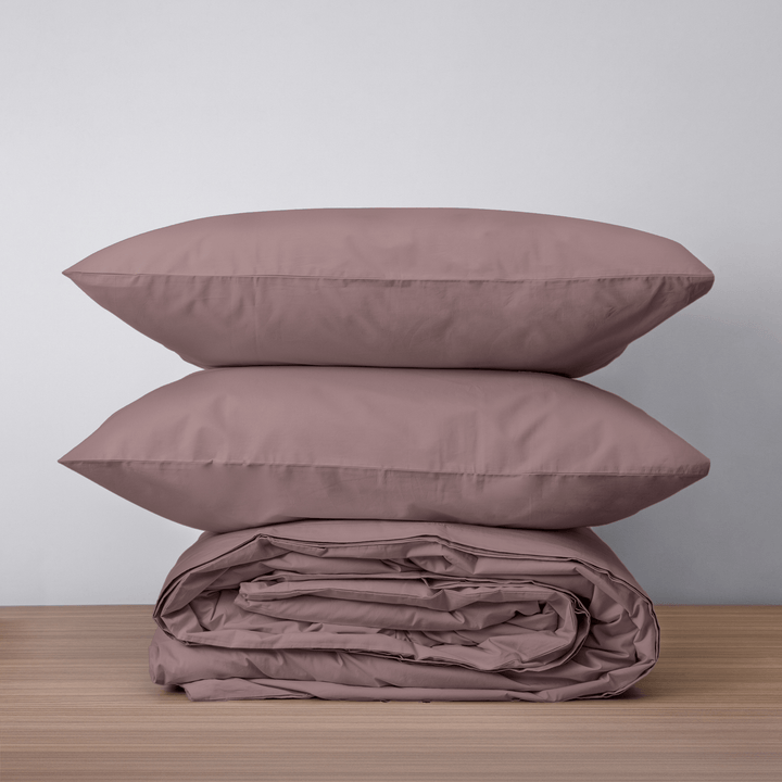 Homebird Textiles Lts. Cool & Crisp Percale Duvet Set