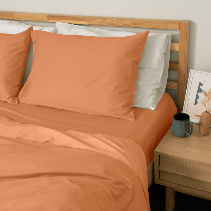 Homebird Textiles Lts. Cool & Crisp Percale Fitted Sheet Set (3-piece)