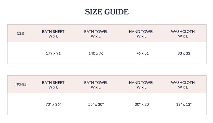 Homebird Textiles Lts. Essential 6-Piece Classic Bath Towel Set