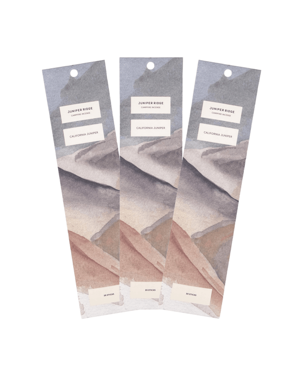 Juniper Ridge California Juniper Campfire Incense (20 Sticks) 3-Pack