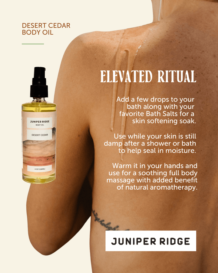 Juniper Ridge Desert Cedar Body Oil