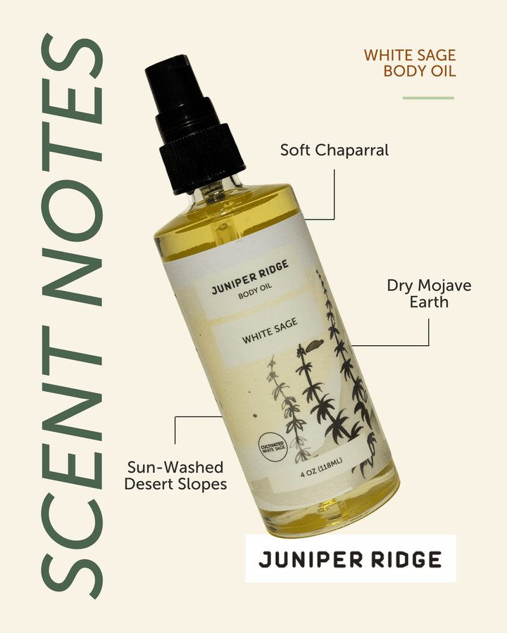 Juniper Ridge White Sage Body Oil