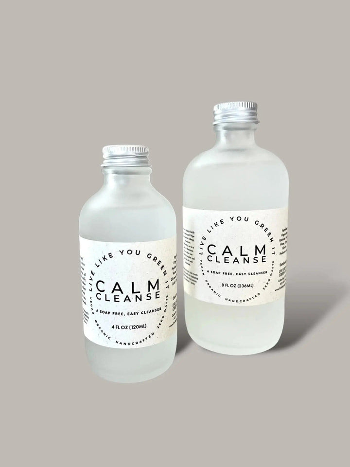 Live Like You Green It Calm Cleanse // Micellar Water Face Wash & Hyaluronic Acid Toner with Cucumber Water *New*