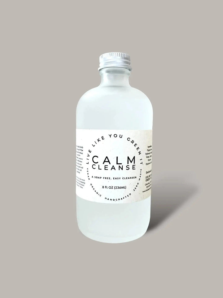 Live Like You Green It Calm Cleanse // Micellar Water Face Wash & Hyaluronic Acid Toner with Cucumber Water *New*