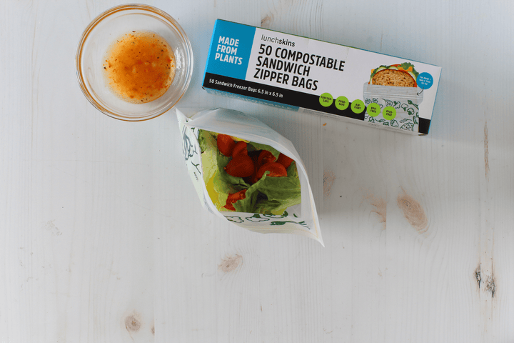 Lunchskins Ziptop Compostable Freezer-Safe Sandwich Storage Bags