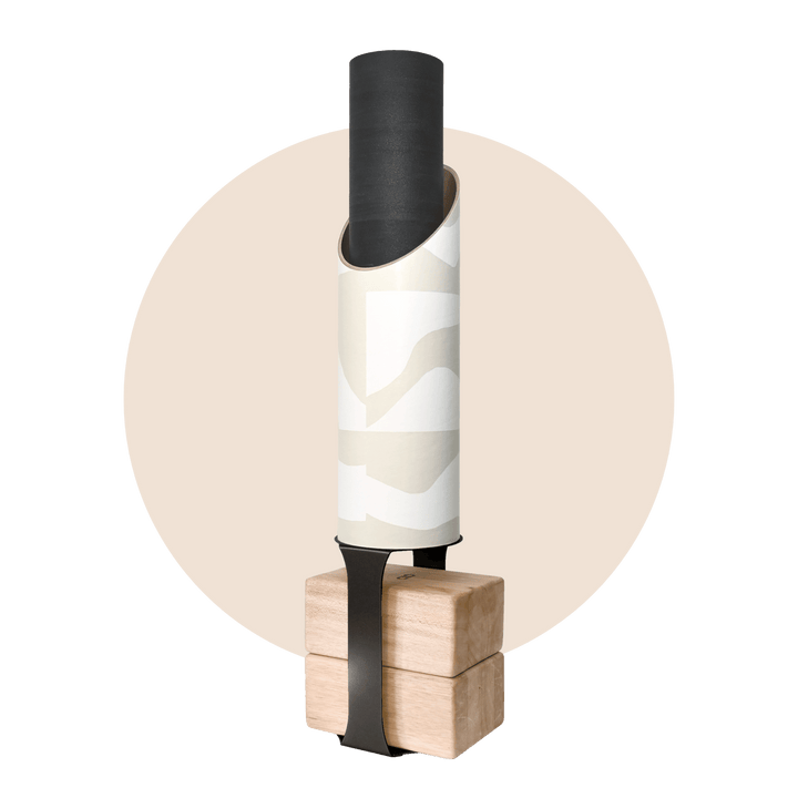 Mache Black Stand Figures Yoga Storage Bundle – Sustainable Wall-Mounted Yoga Organizer