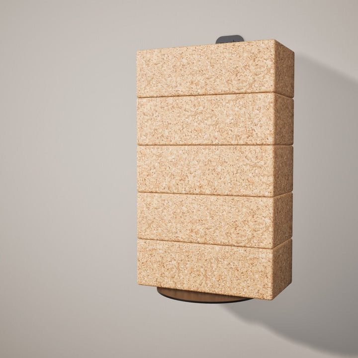 Mache Black Yoga Block Wall Bracket, Black