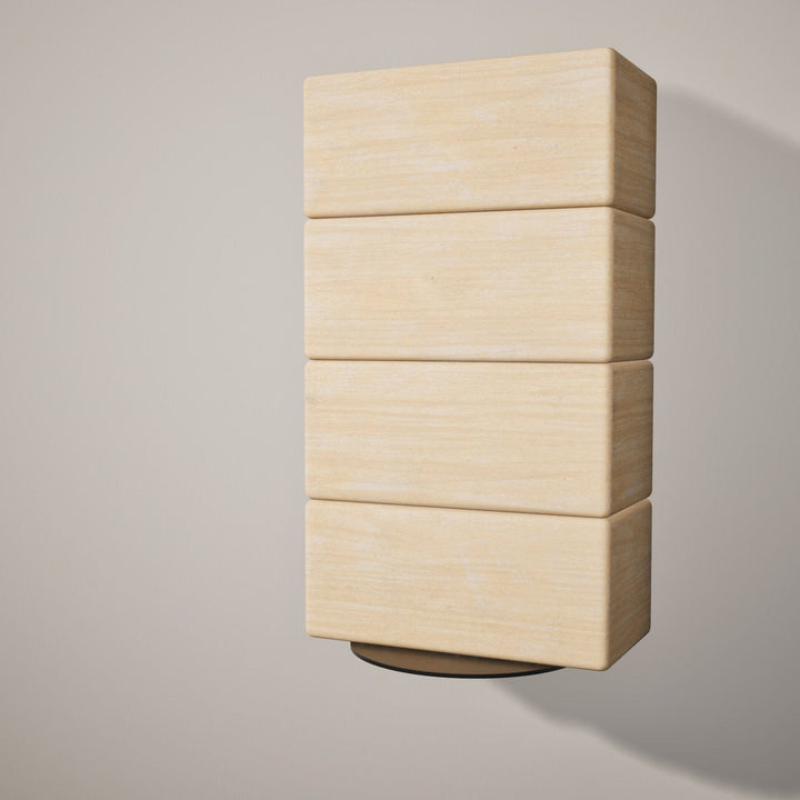 Mache Black Yoga Block Wall Bracket, Black