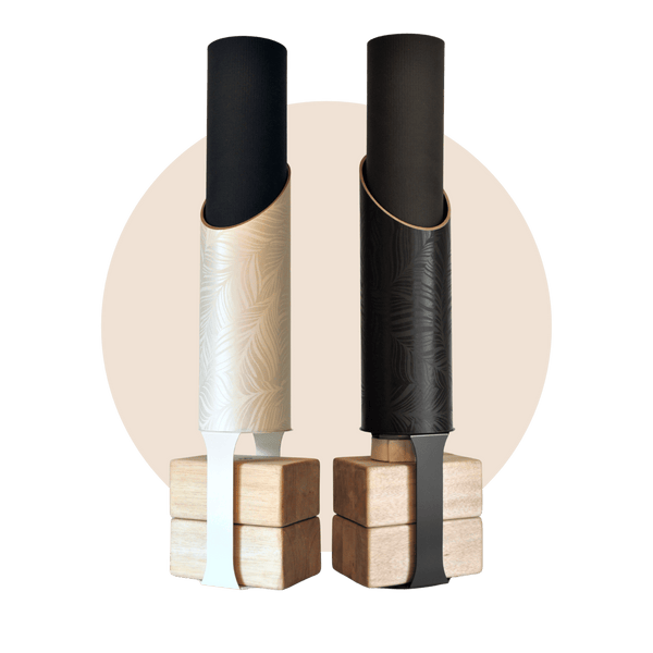 Mache Ginger Homi Yoga Storage Bundle – Sustainable Wall-Mounted Yoga Organizer