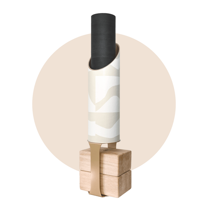 Mache Gold Stand Figures Yoga Storage Bundle – Sustainable Wall-Mounted Yoga Organizer