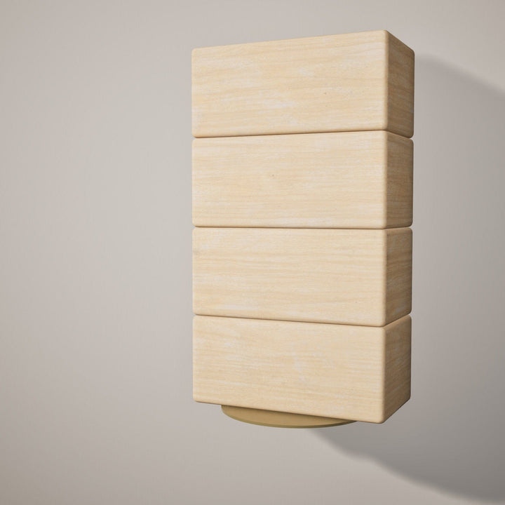 Mache Gold Yoga Block Wall Bracket, Gold