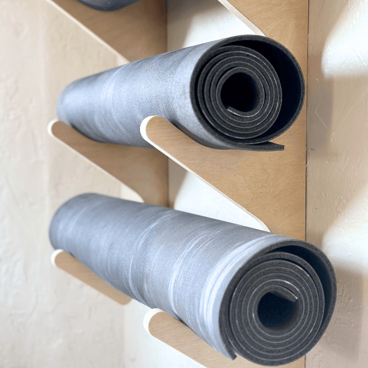 Mache Stack Rack Yoga Prop Wall Organizer