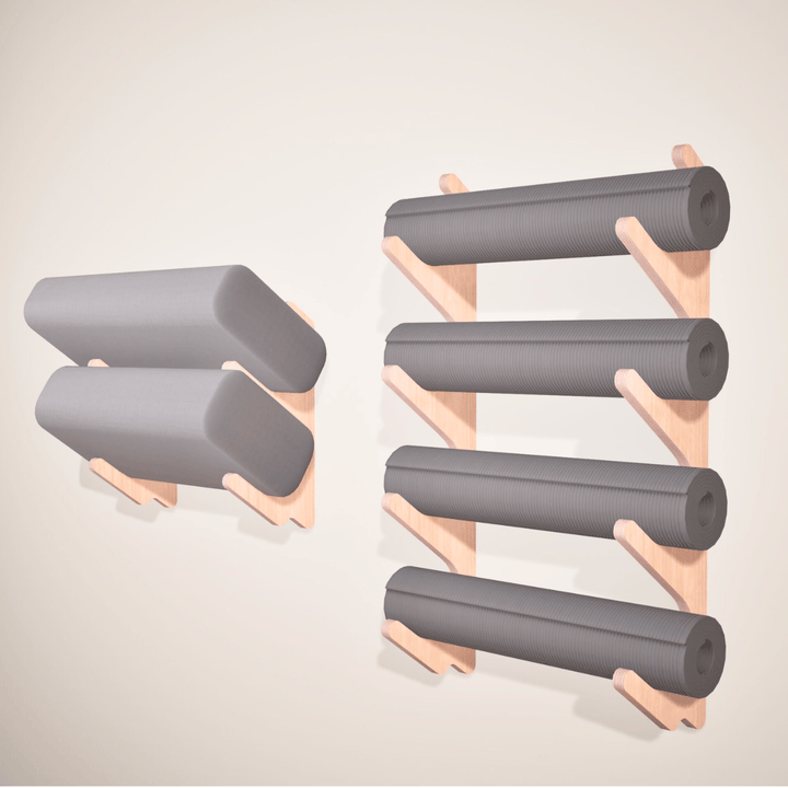 Mache Stack Rack Yoga Prop Wall Organizer