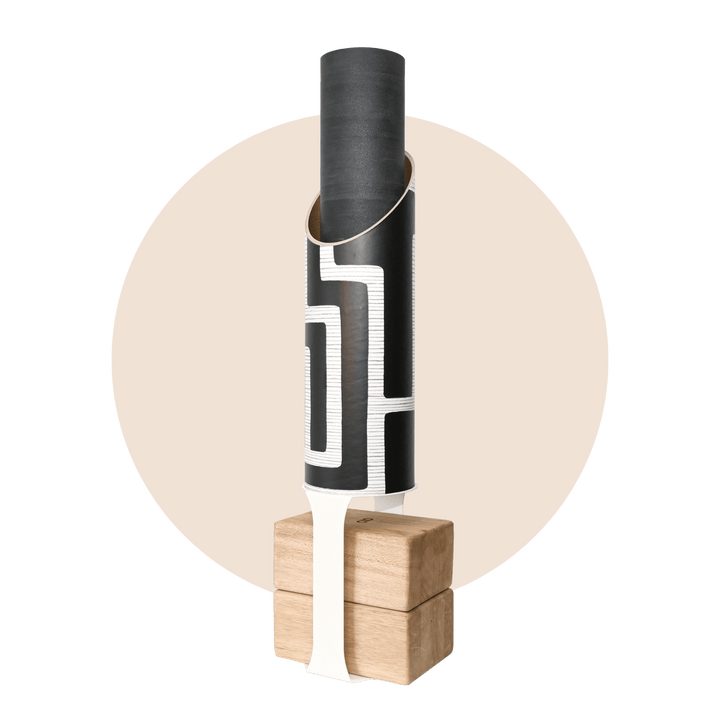 Mache White Stand Colony Yoga Storage Bundle – Sustainable Wall-Mounted Yoga Organizer