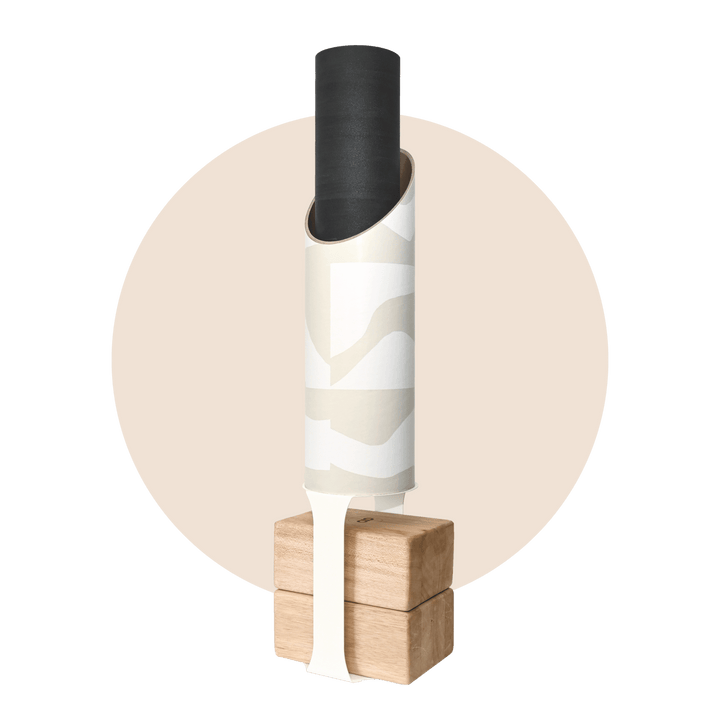 Mache White Stand Figures Yoga Storage Bundle – Sustainable Wall-Mounted Yoga Organizer