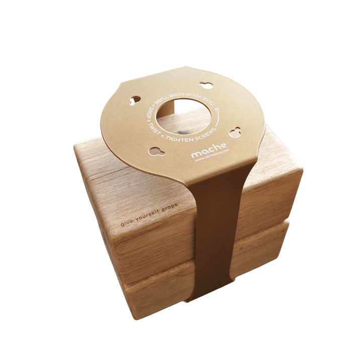 Mache Yoga Mat Storage Tube, Gold