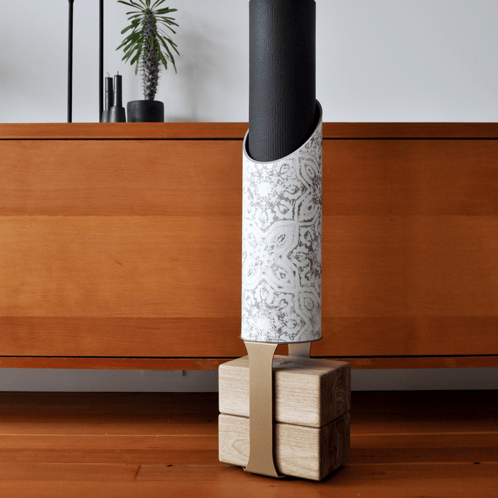 Mache Yoga Mat Storage Tube, Gold