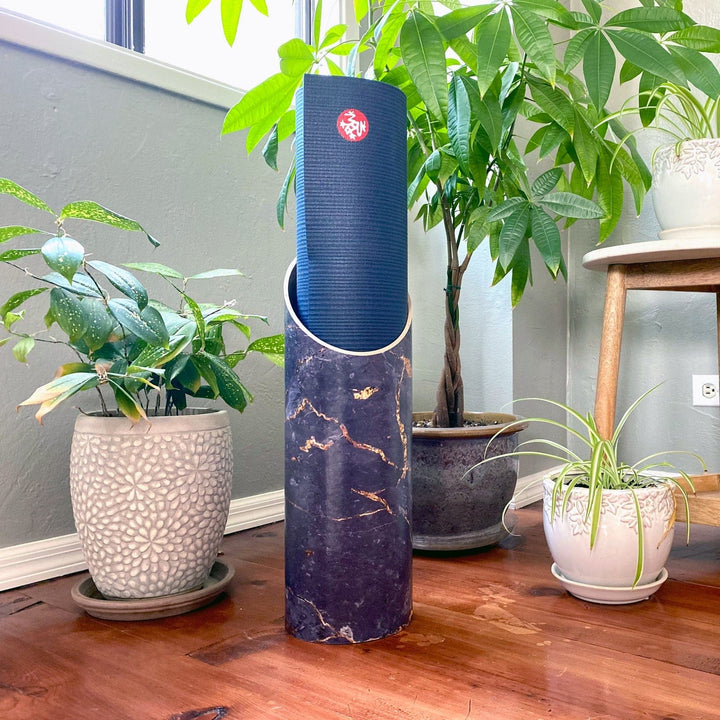 Mache Yoga Mat Storage Tube, Indigold