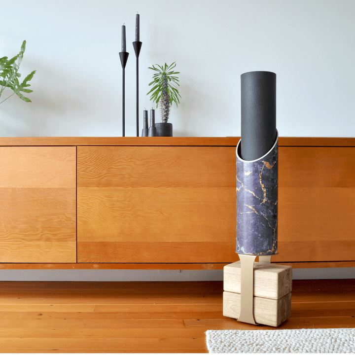 Mache Yoga Mat Storage Tube, Indigold