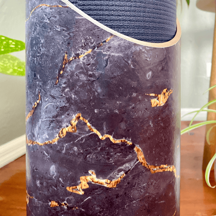 Mache Yoga Mat Storage Tube, Indigold