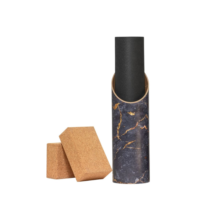 Mache Yoga Mat Storage Tube, Indigold