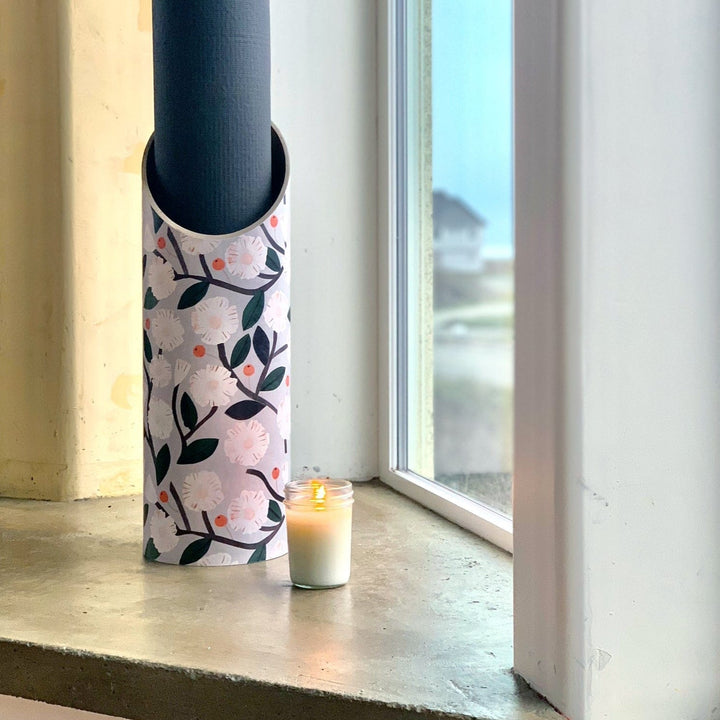 Mache Yoga Mat Storage Tube, Penelope Dullaghan Collection