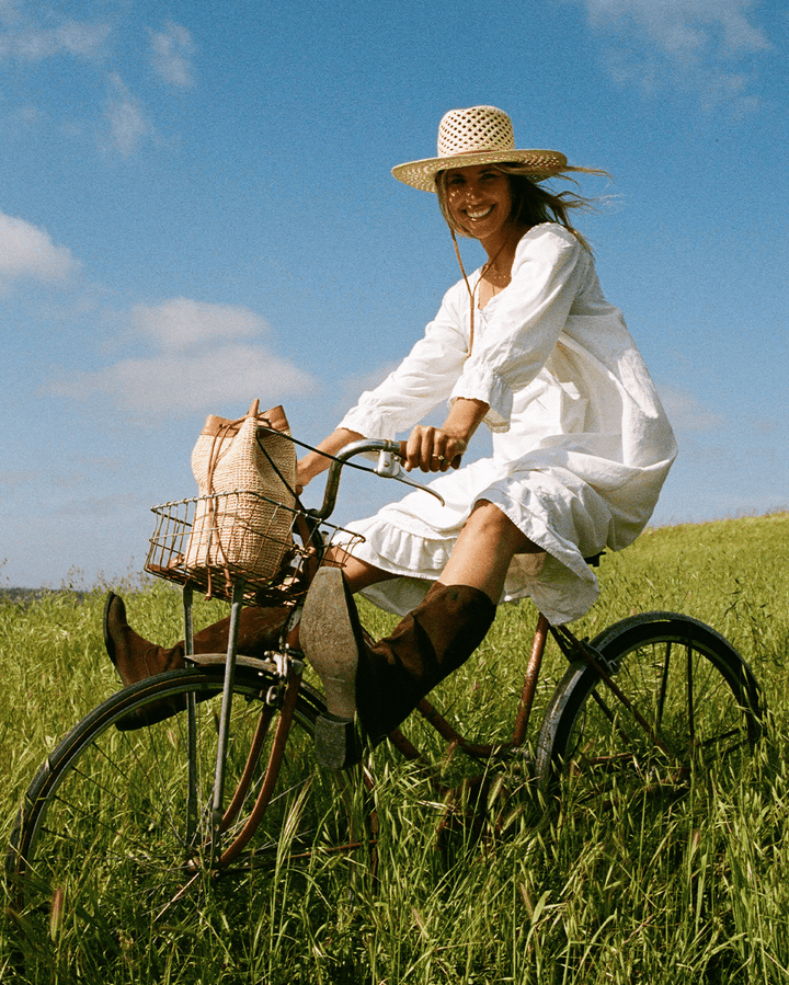Made by Minga La Ranchera Cut-Out Straw Hat