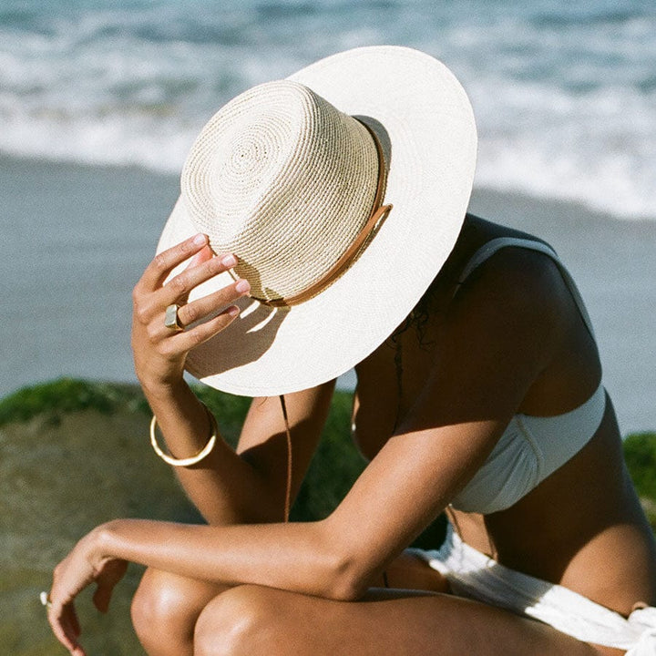 Made by Minga La Ranchera Natural Straw Hat