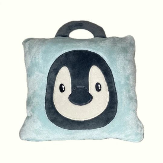 Me O My Earth Penguin Plush Suitcase Blanket