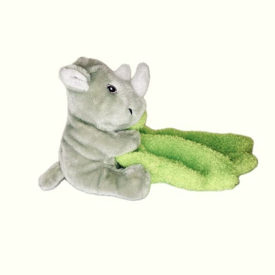 Me O My Earth Rhino Plush Lovie