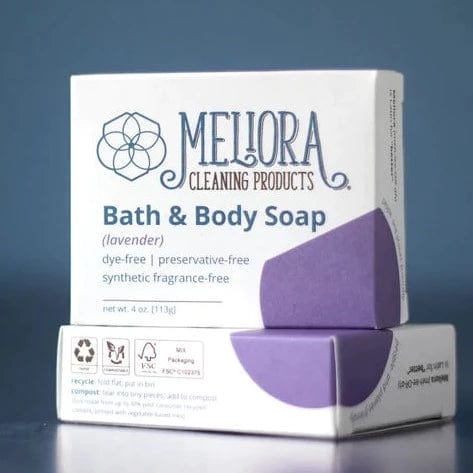 Meliora Organic Bath & Body Castile Soap Bar
