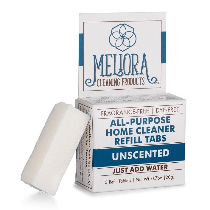 Meliora Soap Refill Tablets Only (Includes 3 Tablets) Eco All-Purpose Home Cleaning Spray