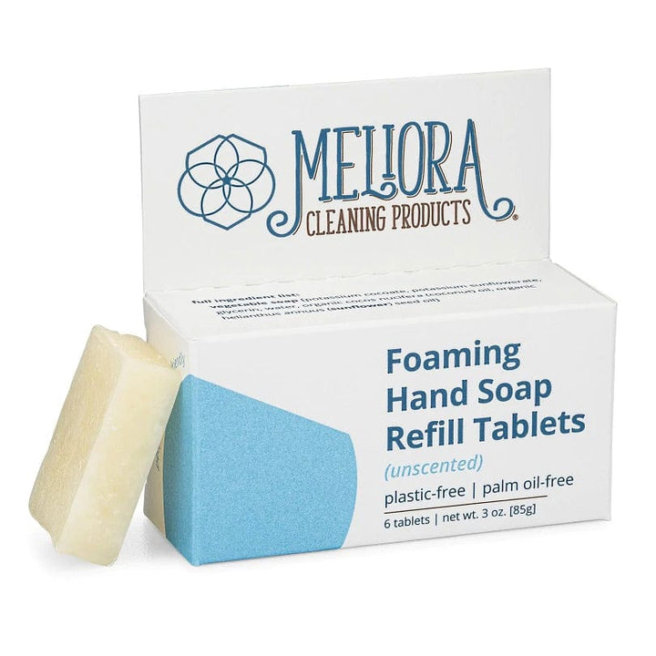 Meliora Unscented Foaming Hand Soap Tablets