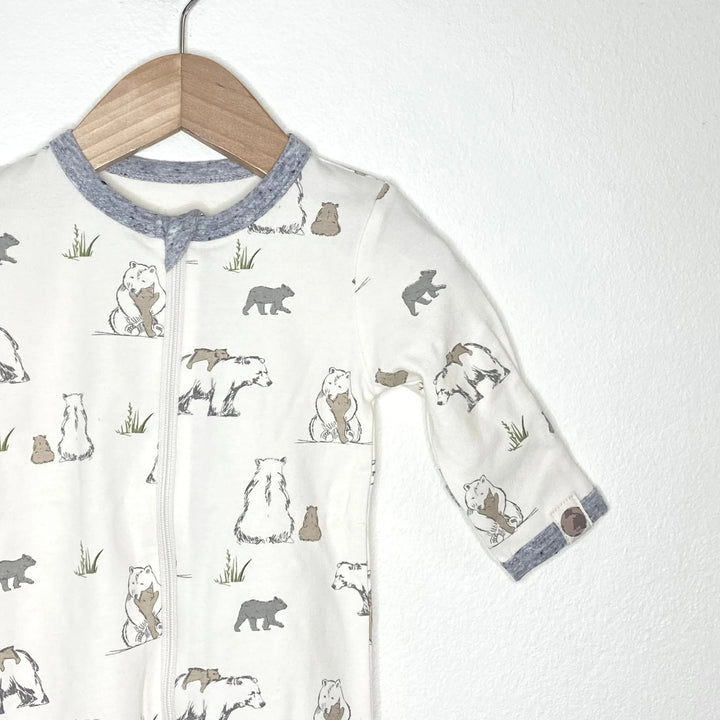 MeOMyEarth Bear Family 2-Piece Pajama Set – Eco-Friendly Infant & Toddler Sleepwear